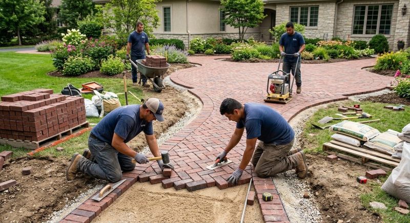 Brick Landscaping Service in Nashua, NH