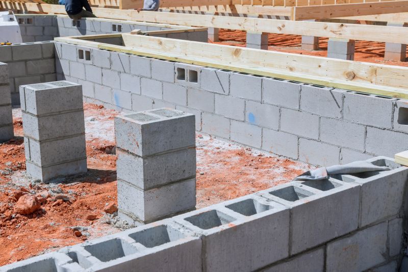 Block Foundation Installation in Nashua, NH