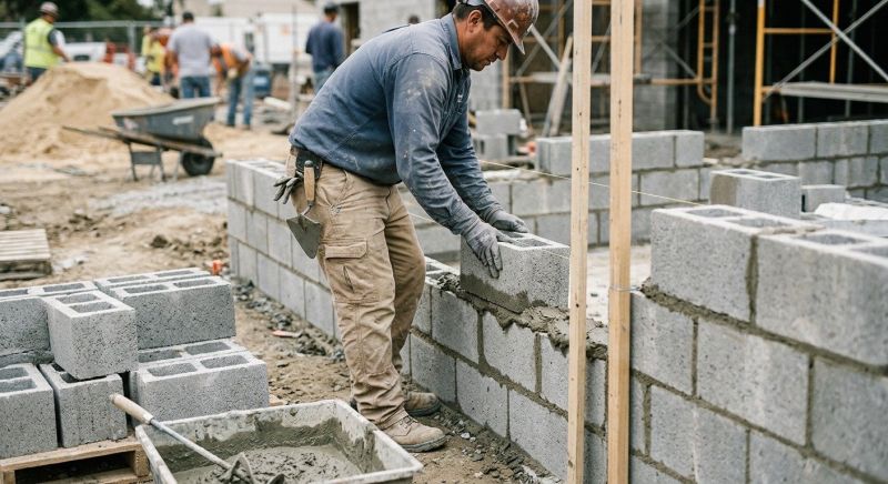 Block Foundation Installation in Nashua, NH