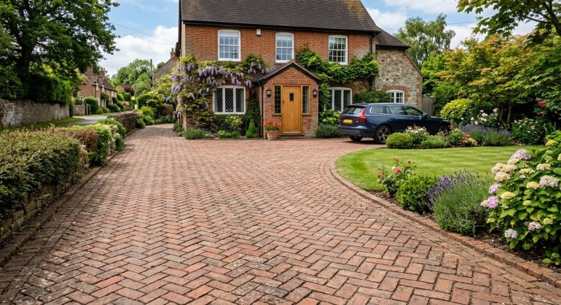 Brick Driveway Installation in Fairfield County, CT