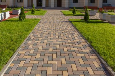 Brick Driveway Installation in Framingham, MA