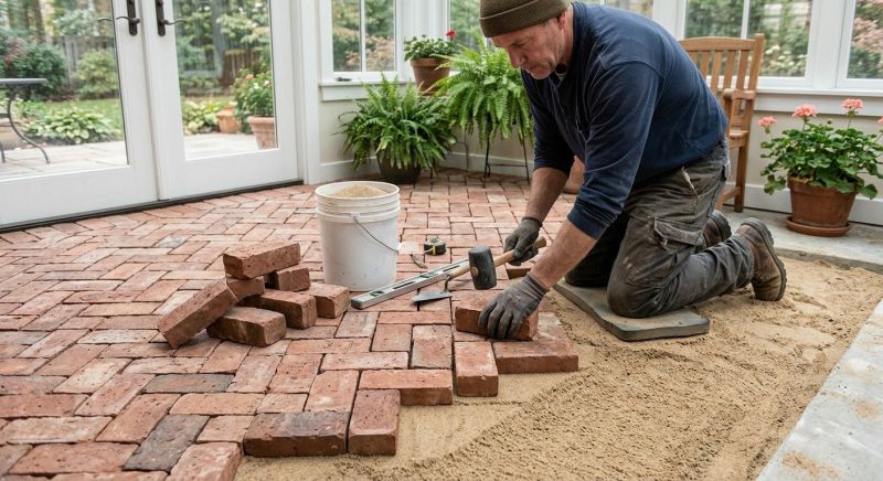 Brick Hardscaping Installation in Fairfield County, CT