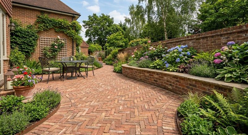 Brick Hardscaping in Worcester, MA