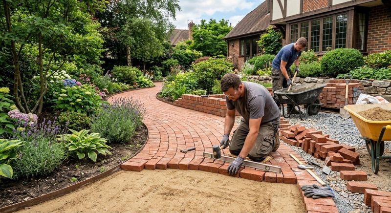 Brick Landscaping Service in Boston, MA