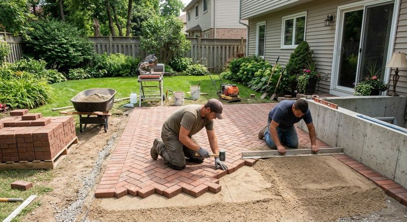 Brick Paving Installation in Stamford, CT
