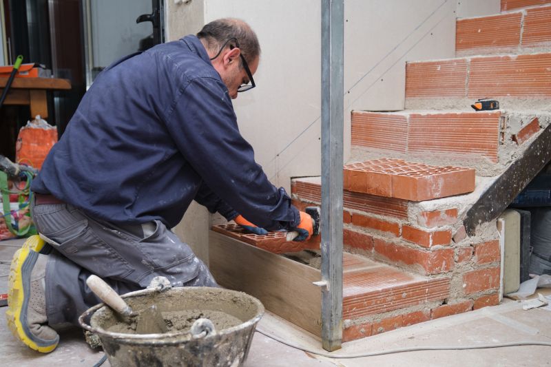 Brick Stairs Installation in Boston, MA