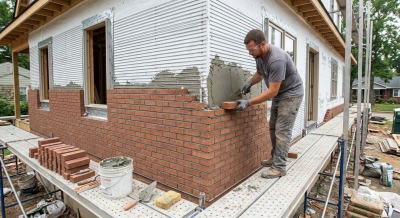 Brick Veneer Installation in Napa, CA