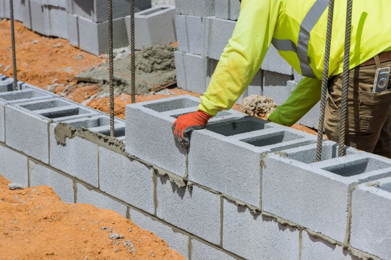 Concrete Blocks Installation in Fairfield County, CT