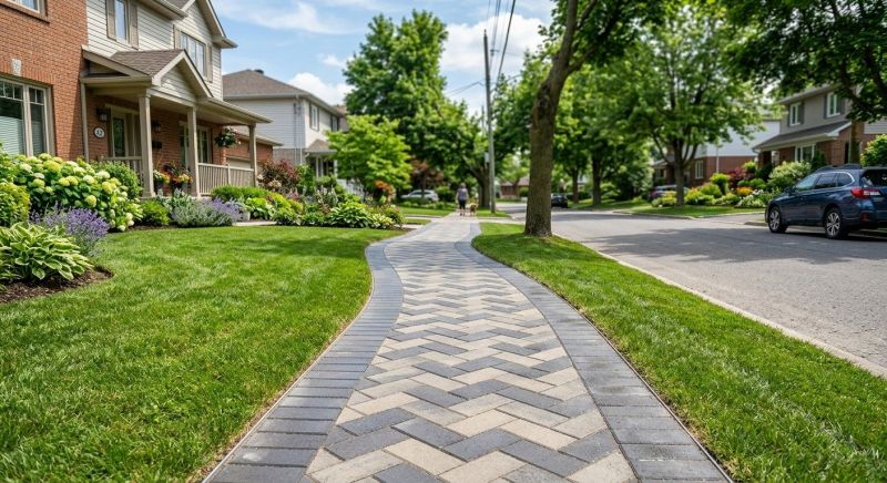 Paver Walkway Installation in Norwalk, CT